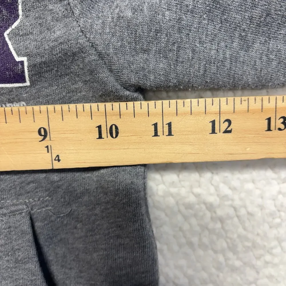 Ralph Lauren Hoodie 2/2T Toddler Gray Sweatshirt Full Zip League Champs Fleece
